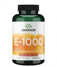 SWANSON E-1000 450 mg / 60 Softgels