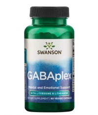 SWANSON GABAplex with L-Tyrosine & L-Theanine / 60 Vcaps