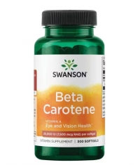 SWANSON Beta-Carotene (Vitamin A) 25000IU / 300 Soft