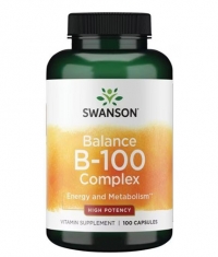SWANSON Balance B-100 Complex - High Potency / 100 Caps