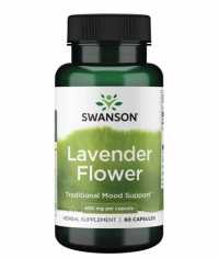 SWANSON Lavender Flower 400 mg / 60 Caps