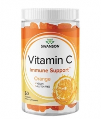 SWANSON Vitamin C Gummies - Orange 125 mg / 60 Gummies