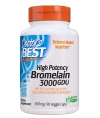 DOCTOR'S BEST High Potency Bromelain 3000 GDU 500 mg / 90 Vcaps