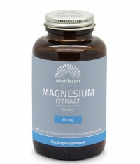 MATTISSON Magnesium Citrate / 180 Caps