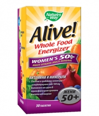 NATURES WAY Alive! Whole Foods Energizer Women's 50+ Multivitamin / 30 tabs