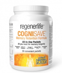 NATURAL FACTORS RegenerLife CogniSave Memory Retention Formula / 30 Packs