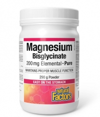 NATURAL FACTORS Magnesium Bisglycinate Pure 200 mg / 290g