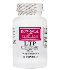 ECOLOGICAL FORMULAS Lipoactivated Thymic Peptides / 60 Caps