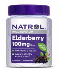 NATROL Elderberry 100 mg / 60 Gummies