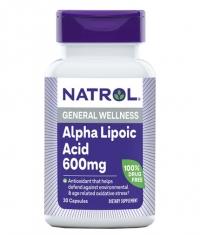 NATROL Alpha Lipoic Acid 600 mg / 30 Caps