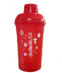 BIOTECH USA Christmas Shaker / Red / 600 ml