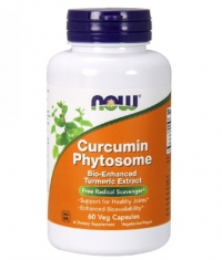 NOW Curcumin Phytosome / Bio-Enhanced Turmeric Extract / 60 Vcaps