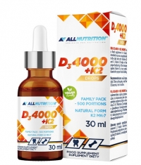 ALLNUTRITION Vitamin D3 4000 + K2 Drops / 30 ml