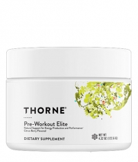 THORNE Pre-Workout Elite / Citrus Berry Flavored