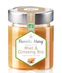 FAMILLE MARY Organic Honey & Ginseng / 170 g