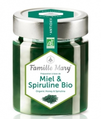 FAMILLE MARY Organic Honey & Spirulina / 170 g