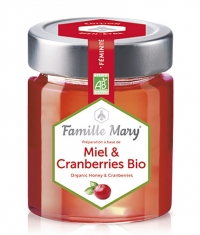 FAMILLE MARY Organic Honey & Cranberries / 170 g