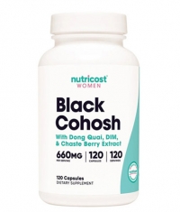 NUTRICOST Black Cohosh for Women 660 mg / 120 Caps