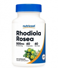 NUTRICOST Rhodiola Rosea 500 mg / 60 Caps