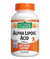 BOTANIC CHOICE Alpha Lipoic Acid 250 mg / 30 Caps