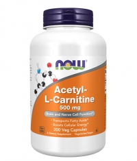 NOW Acetyl L-Carnitine 500 mg / 200 Caps