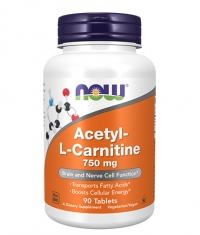 NOW Acetyl L-Carnitine 750 mg / 90 Tabs