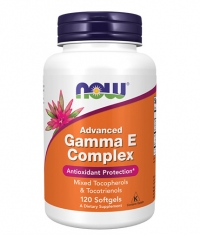 NOW Advanced Gamma E Complex / 120 Softgels