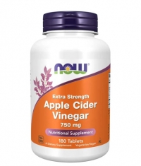 NOW Apple Cider Vinegar 750 mg / 180 Vcaps