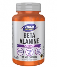 NOW Beta-Alanine / CarnoSyn® 750 mg / 120 Vcaps