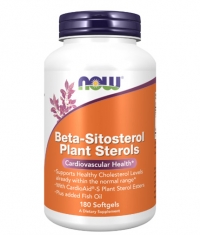 NOW Beta-Sitosterol Plant Sterols / 180 Softgels