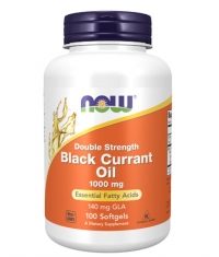 NOW Black Currant Oil / Double Strength 1000 mg / 100 Softgels