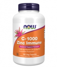 NOW C-1000 Zinc Immune / 180 Vcaps