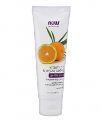 NOW Vitamin C & Oryza Sativa Gentle Scrub / 118 ml