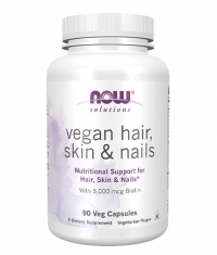 NOW Vegan Hair, Skin & Nails / 90 Vcaps