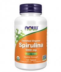 NOW Spirulina Double Strength 1000 mg / 120 Tabs