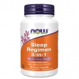 NOW Sleep Regimen 3-in-1 / 90 Vcaps