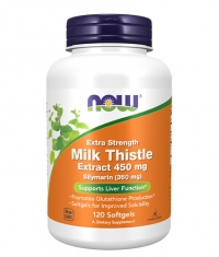 NOW Milk Thistle Extract Extra Strength 450 mg / 120 Softgels