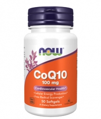 NOW CoQ10 100 mg / 50 Softgels