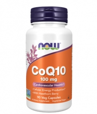 NOW CoQ10 with Hawthorn Berry 100mg / 90 VCaps