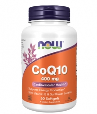 NOW CoQ10 400 mg / 60 Softgels