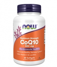 NOW CoQ10 Maximum Strength 600 mg / 60 Softgels