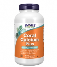 NOW Coral Calcium Plus / with Magnesium & Vitamin D / 250 Caps