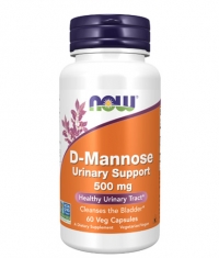 NOW D-Mannose 500 mg / 60 Vcaps