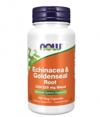 NOW Echinacea & Goldenseal Root / 100 Vcaps