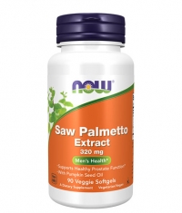 NOW Saw Palmetto Extract 320 mg with Pumpkin Seed Oil / 90 Softgels