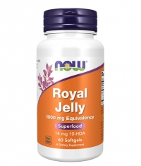 NOW Royal Jelly 1000 mg / 60 Softgels