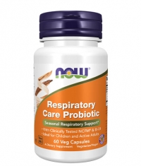 NOW Respiratory Care Probiotic / 60 Vcaps