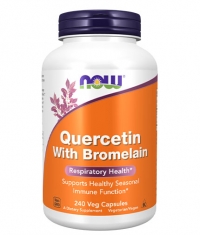 NOW Quercetin with Bromelain / 240 Vcaps