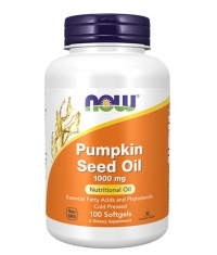 NOW Pumpkin Seed Oil 1000 mg / 100 Softgels