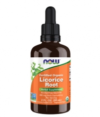 NOW Organic Licorice Root Glycerite  / 59 ml